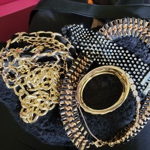 A collection of fashion jewelry